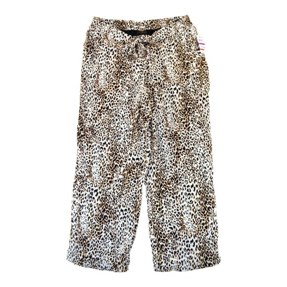 NWT $ 69 Thalia Sodi Women's‎ Leopard Pants Size XXL - Picture 1 of 4